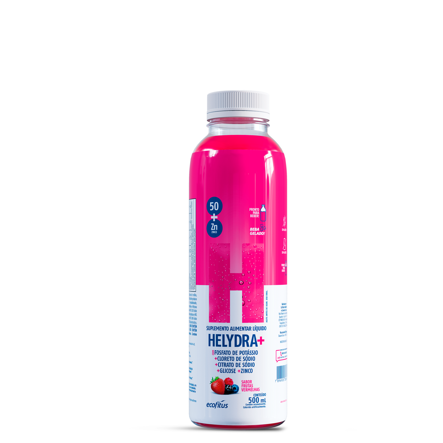 Helydra Frutas Vermelhas 500 mL